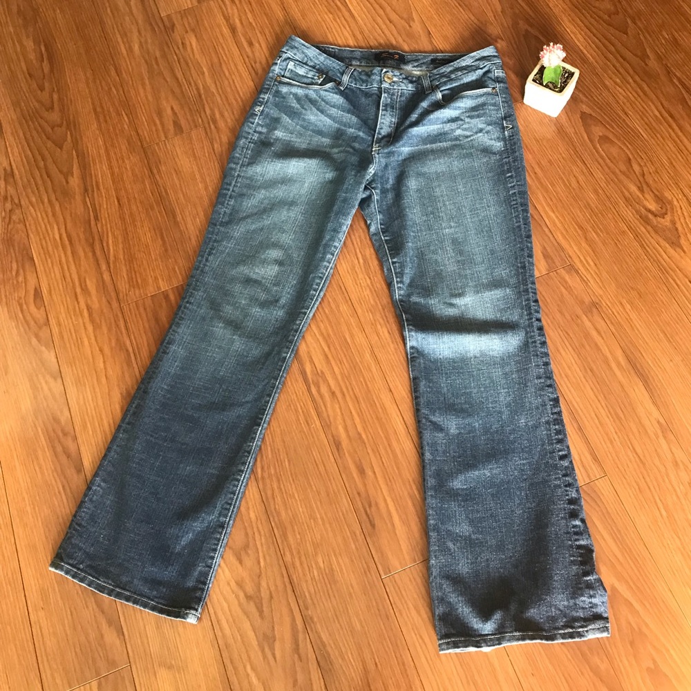 7Seven Plus Size Boot Cut Jeans